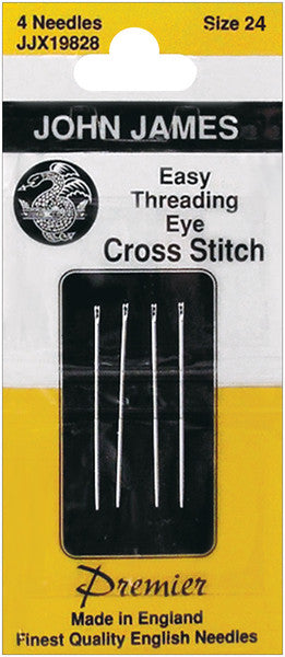 Easy Threading (Calyxeye) Hand Needles -Size 24 4/