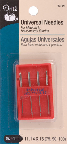 Universal Point Machine Needles-Sizes 11/14/16 4/P