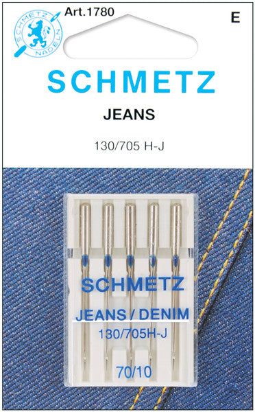 Jean & Denim Machine Needles-Size 10/70 5/Pkg