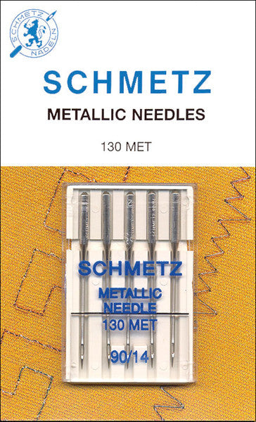 Metallic Machine Needle-Size 90/14 5/Pkg