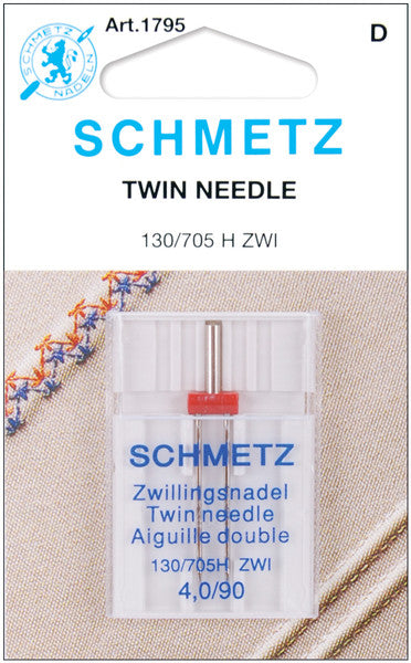 Twin Machine Needle-Size 4.0/90 1/Pkg