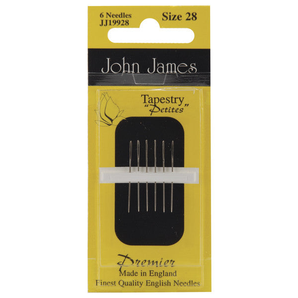 Tapestry Petites Hand Needles-Size 28 6/Pkg