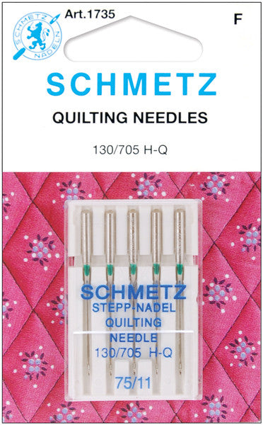 Quilt Machine Needles-Size 11/75 5/Pkg