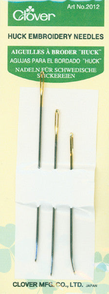 Huck Embroidery Needles-3/Pkg