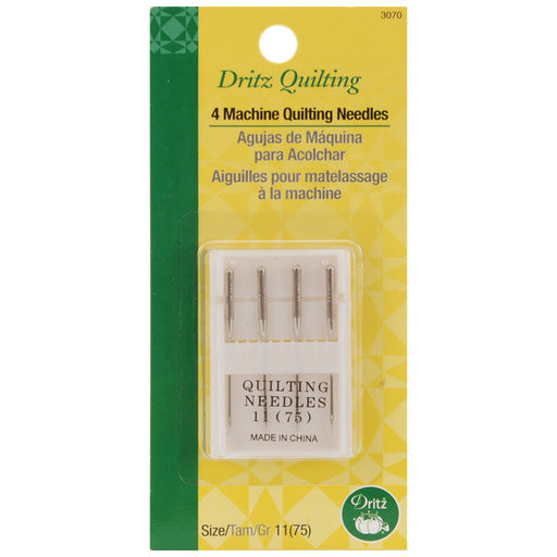 Dritz Quilting Machine Quilting Needles -Size 11 4