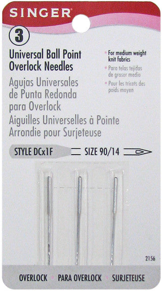 Regular Point Overlock Machine Needle-Size 90/14 3