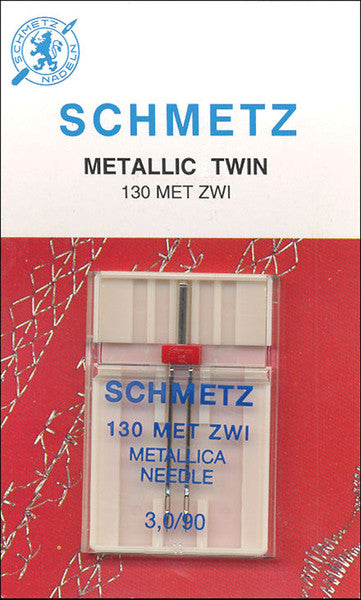 Double Metallic Machine Needle -Size 3.0/90 1/Pkg