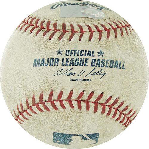 Padres at Diamondbacks 4-05-2010 Opening Day Game Used Baseball (MLB Auth)