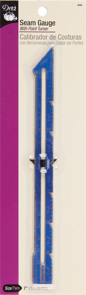 7-Inch Seam Gauge- Sewing Ruler