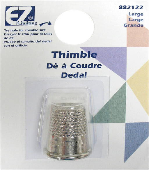 Brass Plated English Thimble-Large