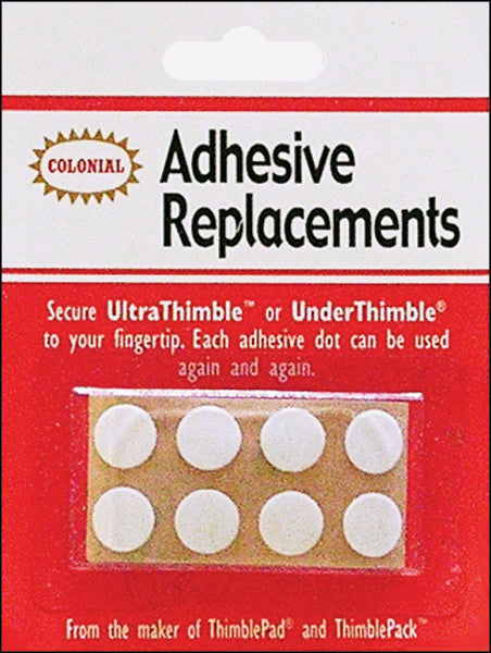 Under Thimble Adhesive Replacements-8/Pkg