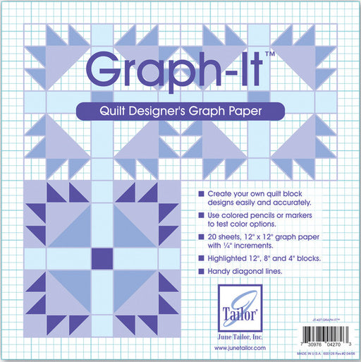 Graph-It Graph Paper-12"X12" 20/Pkg