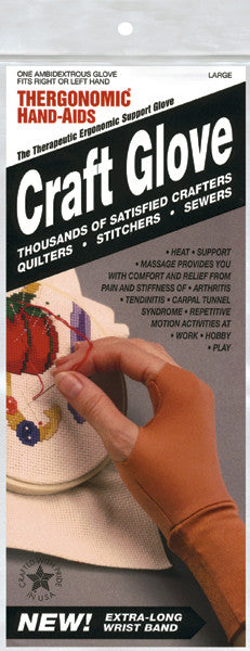 Craft Glove 1/Pkg-Large