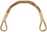 Twisted Bamboo Bag Handle 5-1/2" Half Round-Natura