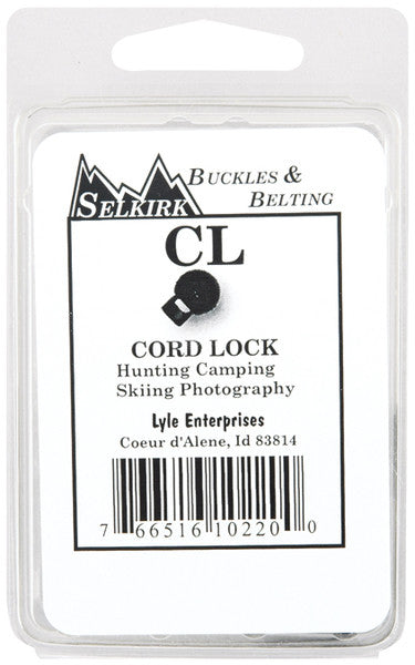 Cord Locks 2/Pkg-Black