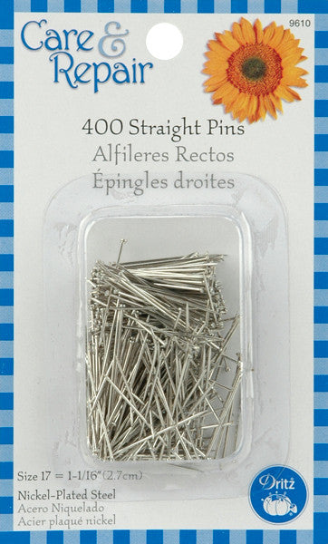 Straight Pins-Size 17 400/Pkg