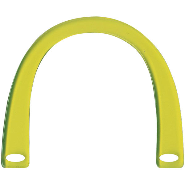 Plastic Purse Handle 6-1/4"X5" U-Shaped-Lime Green