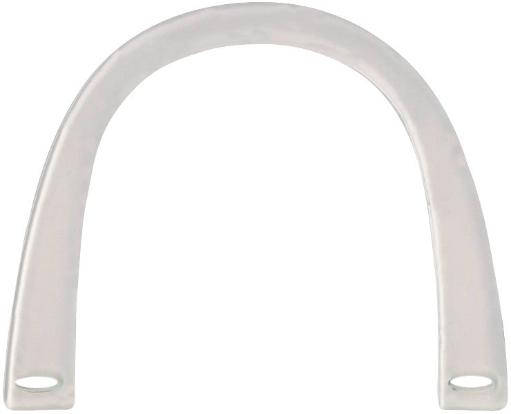 Plastic Purse Handle 6-1/4"X5" U-Shaped-Clear Tran