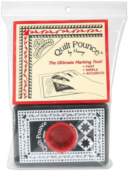 Quilt Pounce Pad With Chalk Powder-4 Ounces White