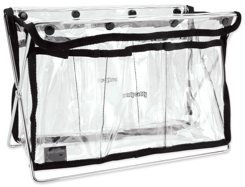 Handy Caddy 8"X11"X5"-Clear W/Black Trim