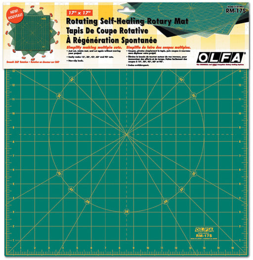 Olfa Spinning Rotary Mat-17"X17"