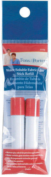 Fons & Porter Water Soluble Fabric Glue Stick Refi