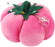 Velvet Tomato Pin Cushion-Pink