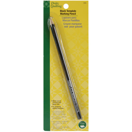 Dritz Quilting Template Marking Pencil-Black