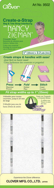 Create-A-Strap with Nancy Zieman Interfacing 1"x2.2