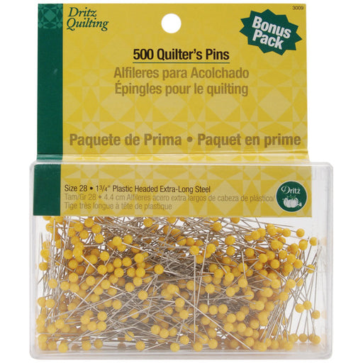 Dritz Quilting Quilter's Pins -1-3/4" 500/Pkg