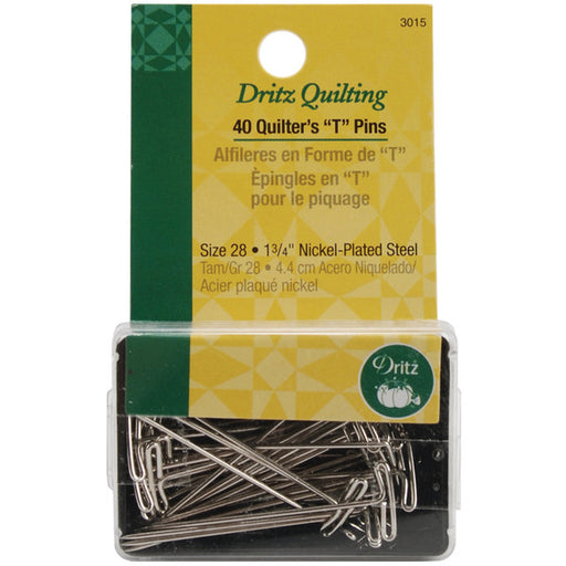 Dritz Quilting Quilter's "T" Pins-1-3/4" 40/Pkg