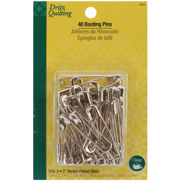 Dritz Quilting Basting Pins Size 3-40/Pkg