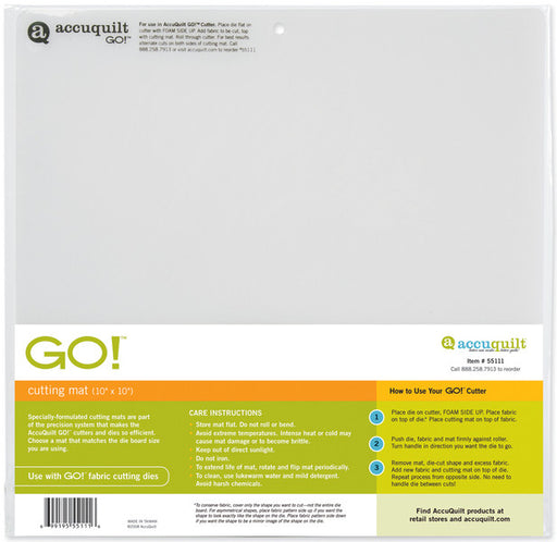 GO! Cutting Mat 10"x10"