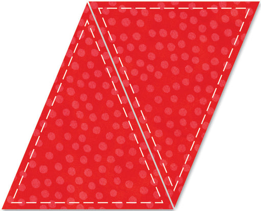 GO! Fabric Cutting Dies-Triangle-Isosceles 5"X6"