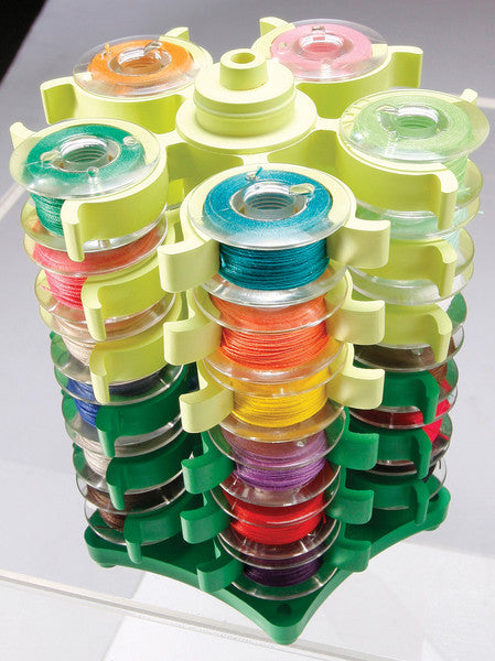 Stack 'n Store Bobbin Tower With Nancy Zieman-3-1/