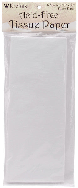 Acid Free Tissue Paper 20"X30"-6/Pkg