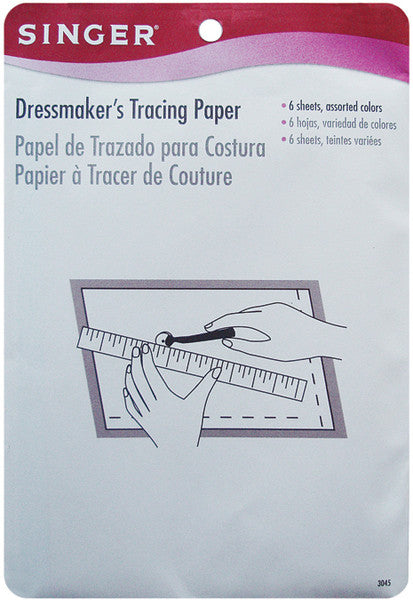 Dressmaker's Tracing Paper-6-1/2"X19-1/2" 6/Pkg