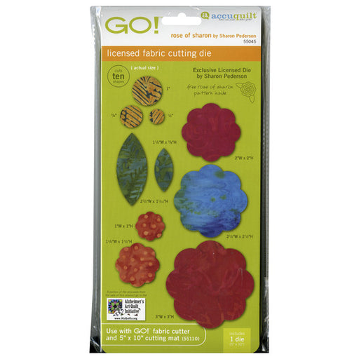 GO! Fabric Cutting Dies-Rose Of Sharon