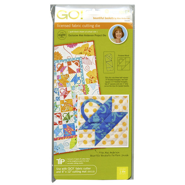 GO! Fabric Cutting Dies-Bountiful Basket