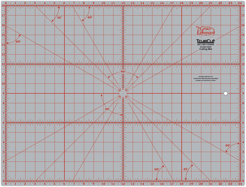 TrueCut Double Sided Rotary Cutting Mat-18"X24"