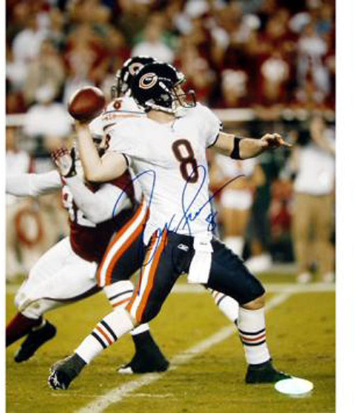 Rex Grossman Throw Versus Arizona 8x10 Photograph