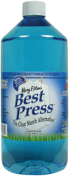 Mary Ellen's Best Press Refills 32 Ounces-Linen Fr