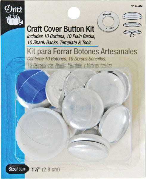 Craft Cover Button Kits, Size 45