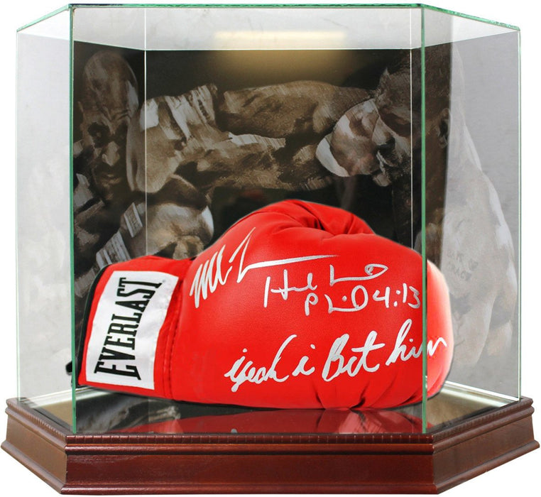 Mike Tyson & Evander Holyfield Photo Background Glove Case