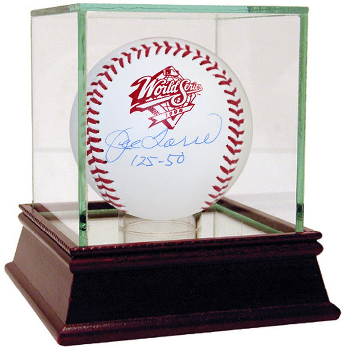 Joe Torre Signed 1998 WS Baseball w/"125-50" Insc. (MLB Auth)