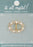 Genuine Rhinestone Buckle 35mm Oval-Gold/Pearl