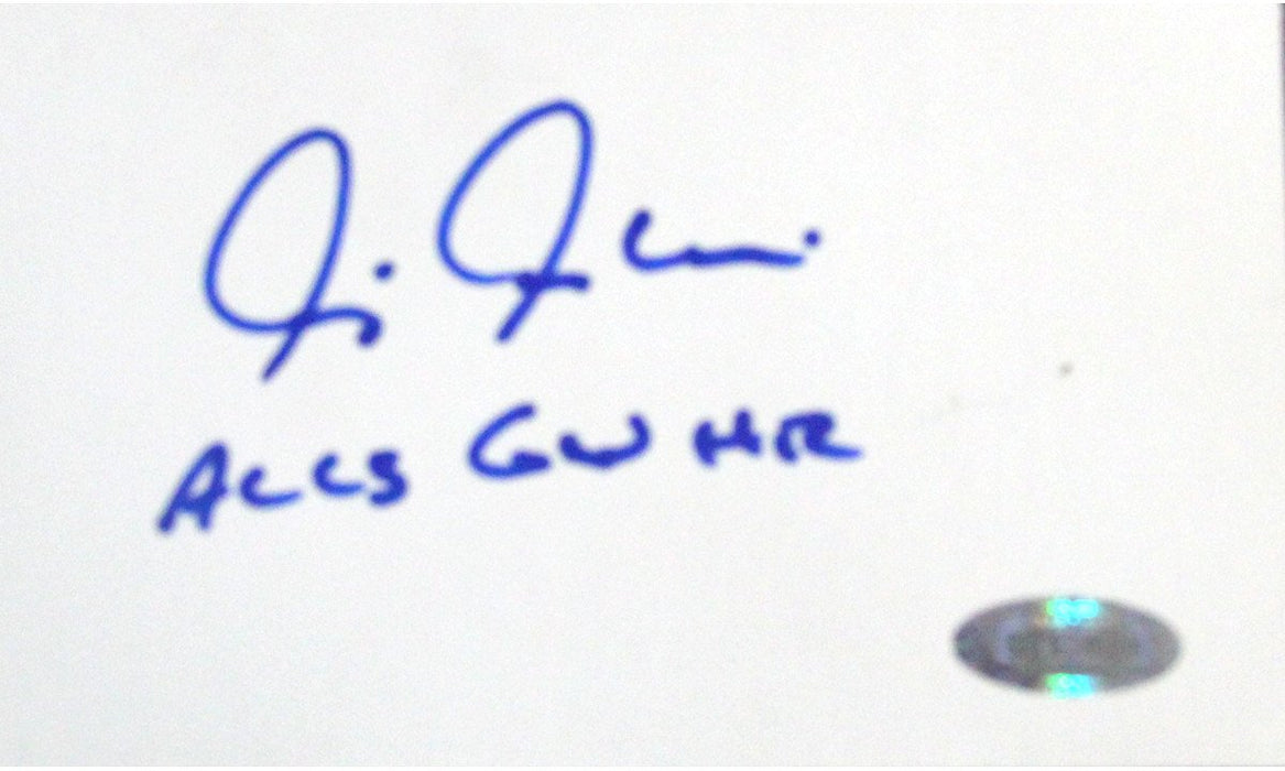 Chris Chambliss Cut Signature w/ Inscription