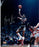 George Gervin Signed Sky Hook 16x20 photo w/ HOF 96"Insc.