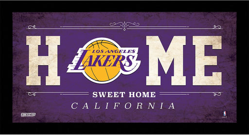 Los Angeles Lakers 10x20 Home Sweet Home Sign