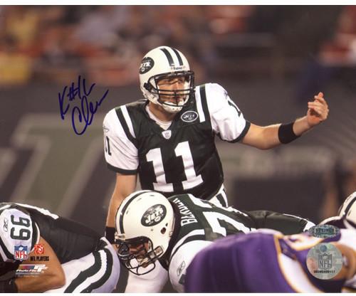 Kellen Clemens Over Center vs. Vikings Horizontal 8x10 Photo